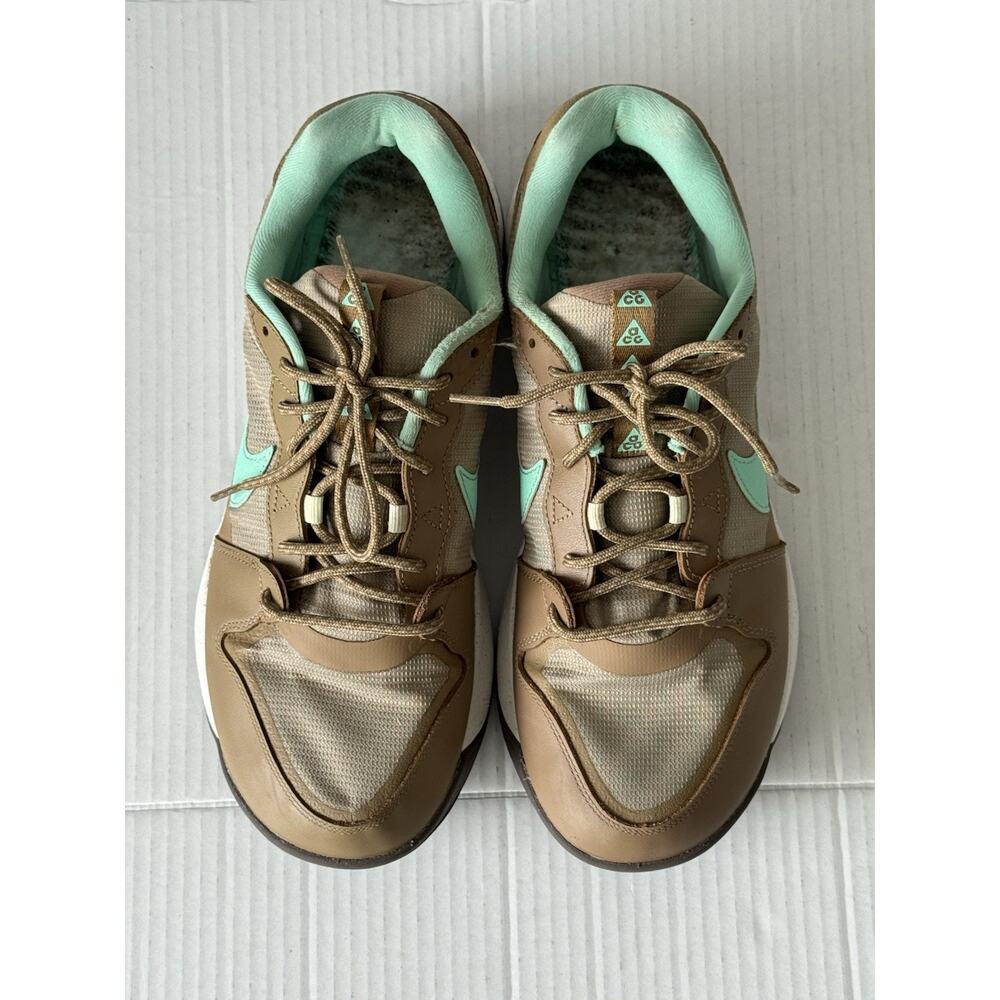 Size 10.5 - Nike ACG Lowcate Limestone Green Glow - Running/Hiking/trekking - Picture 8 of 15